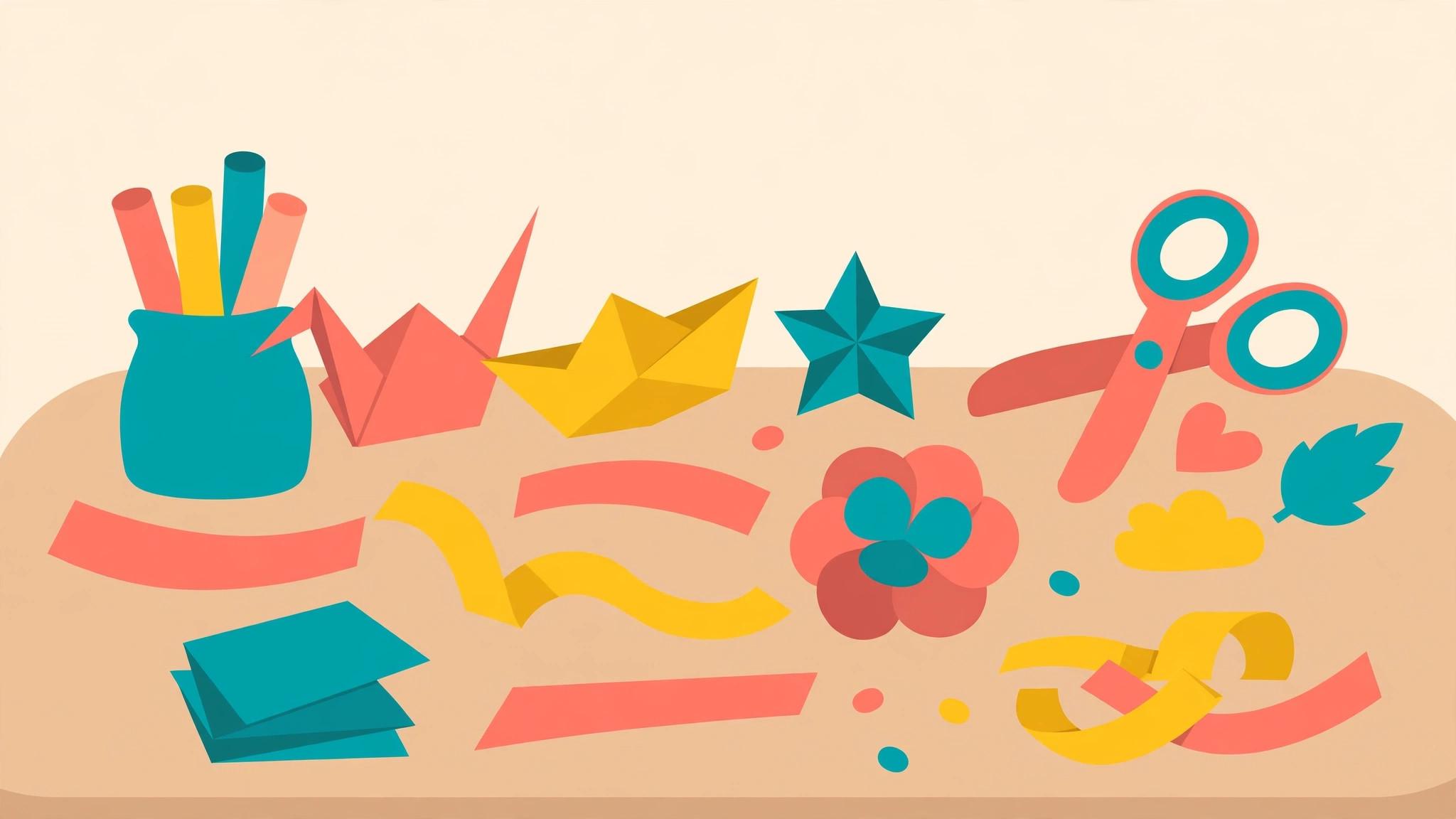 10 Fine Motor Activities for Preschoolers Using Only Paper and Pencils — illustration